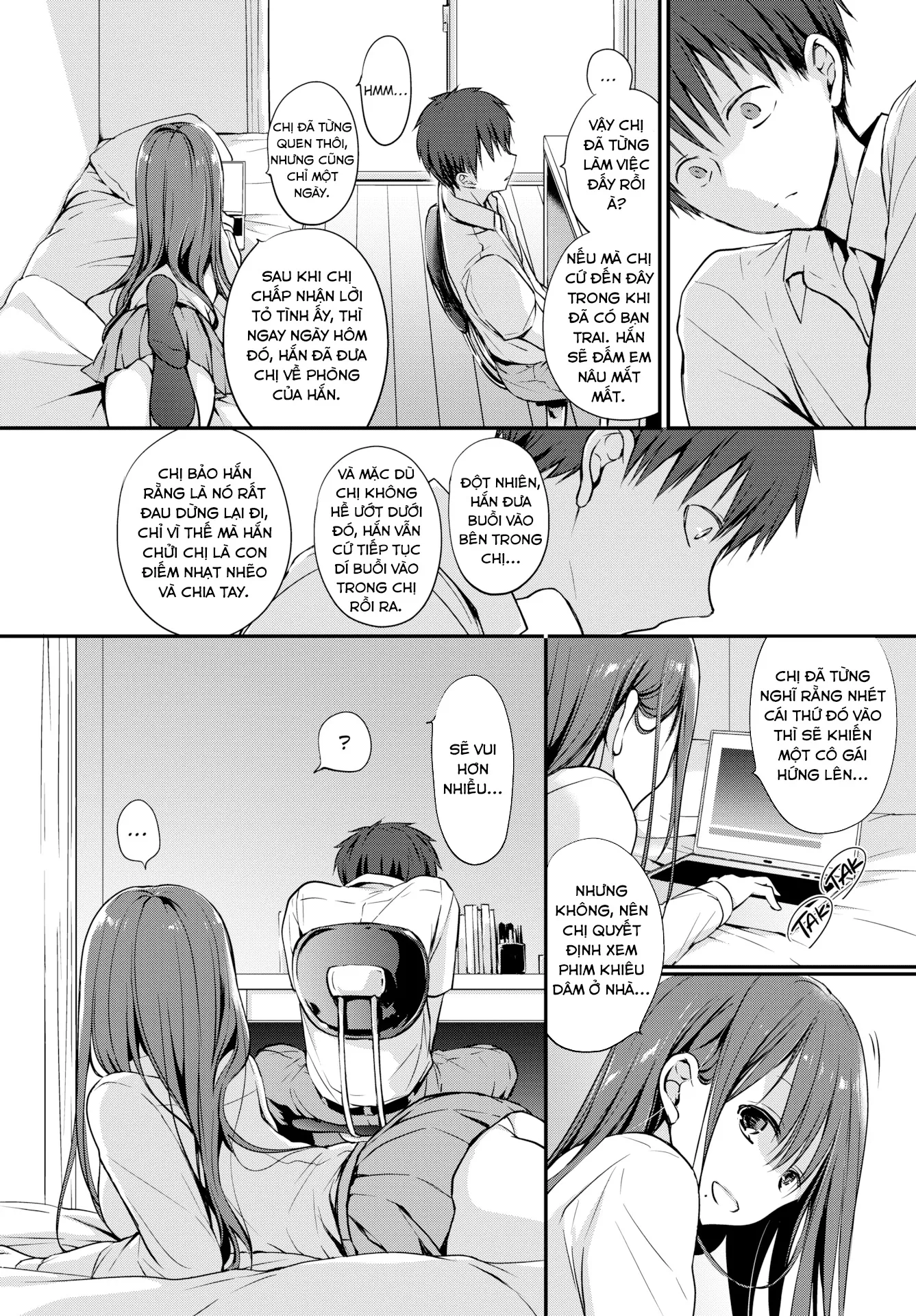 HentaiVN.net - Ảnh 5 - Khái Niệm Tình Yêu ❤❤ [Bad Company] - Chap 1