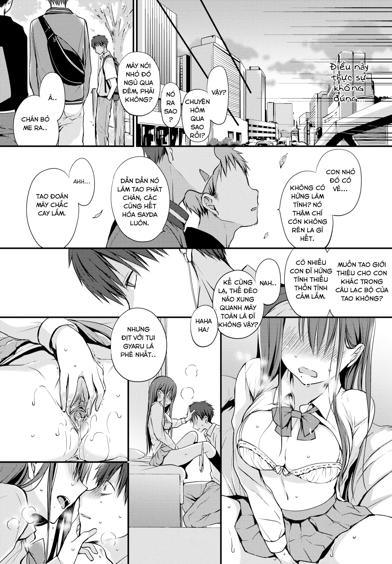 HentaiVN.net - Ảnh 8 - Khái Niệm Tình Yêu ❤❤ [Bad Company] - Chap 1