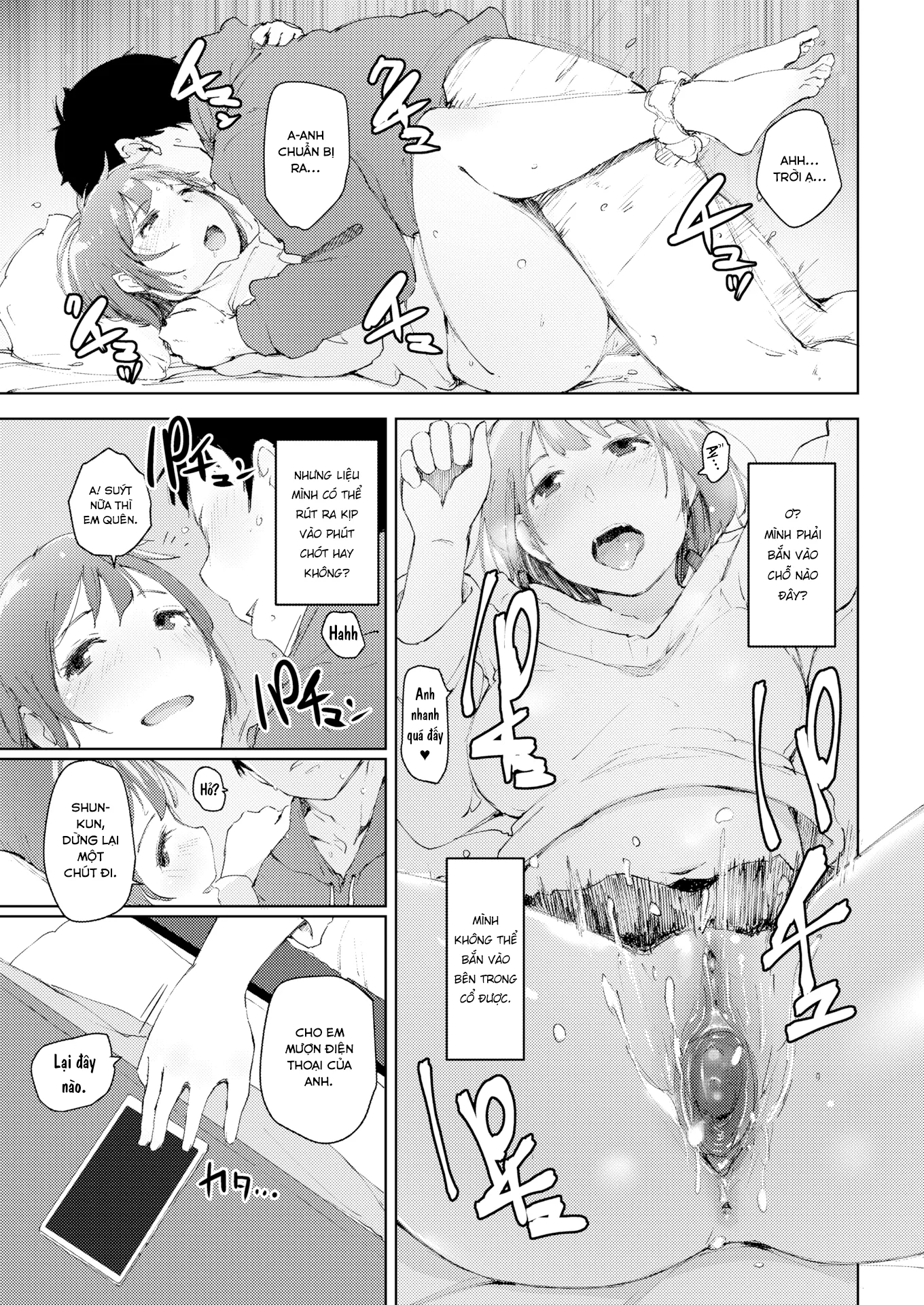 HentaiVN.net - Ảnh 11 - In My Girlfriend's Room Without My Girlfriend - Chap 1
