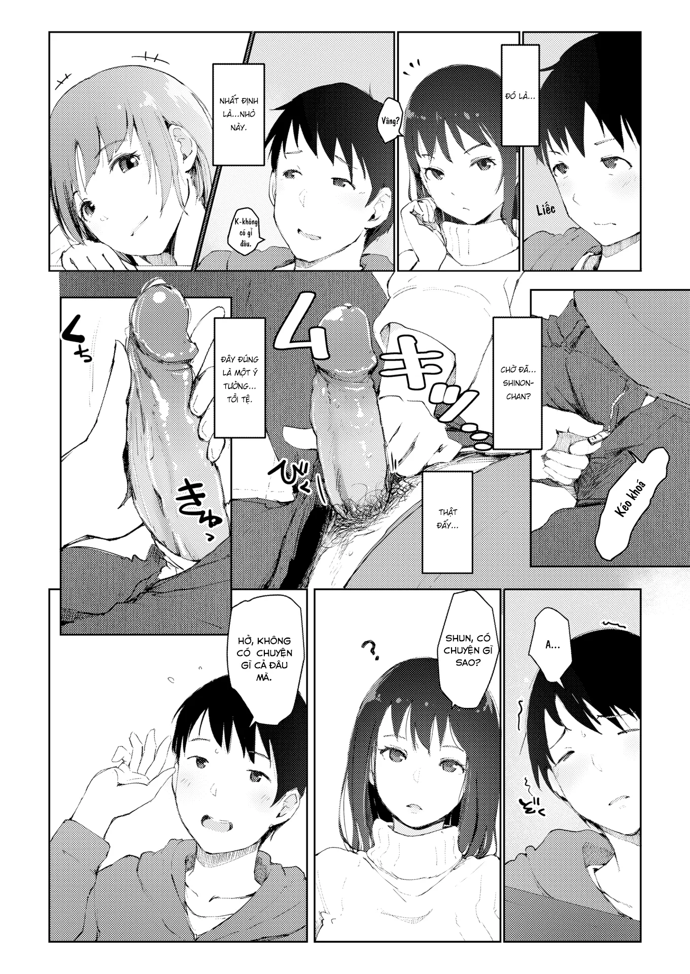 HentaiVN.net - Ảnh 2 - In My Girlfriend's Room Without My Girlfriend - Chap 1