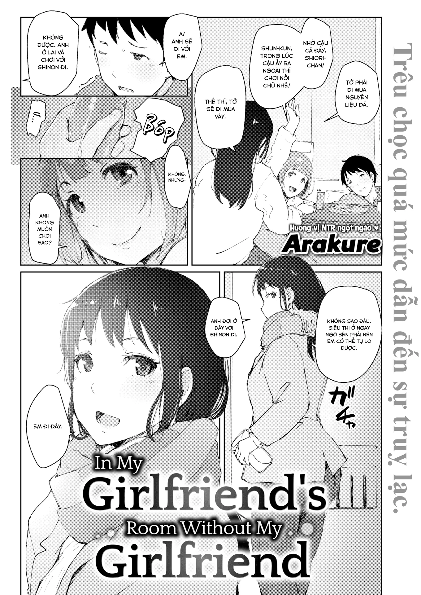 HentaiVN.net - Ảnh 4 - In My Girlfriend's Room Without My Girlfriend - Chap 1