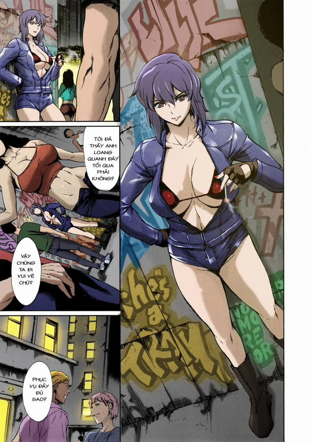 HentaiVN.net - Ảnh 23 - Derenuki 2 (Ghost In The Shell) - Chap 1