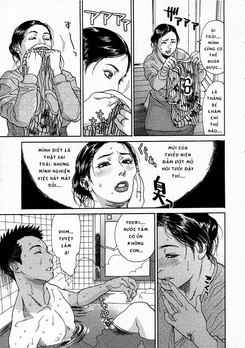 HentaiVN.net - Ảnh 6 - Kaa-san wa Boku no Manager (Mamakan 1) [My Mom Is My Manager; Decensored] - Chap 1