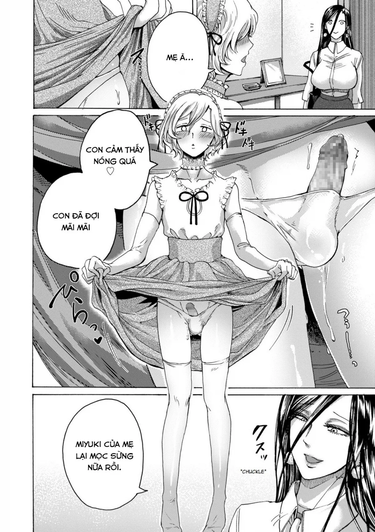 HentaiVN.net - Ảnh 3 - Boku wa Mama no Musume [I am my mom's daughter(comic KURiBERON DUMA 2019-05 Vol.14)] - Chap 1