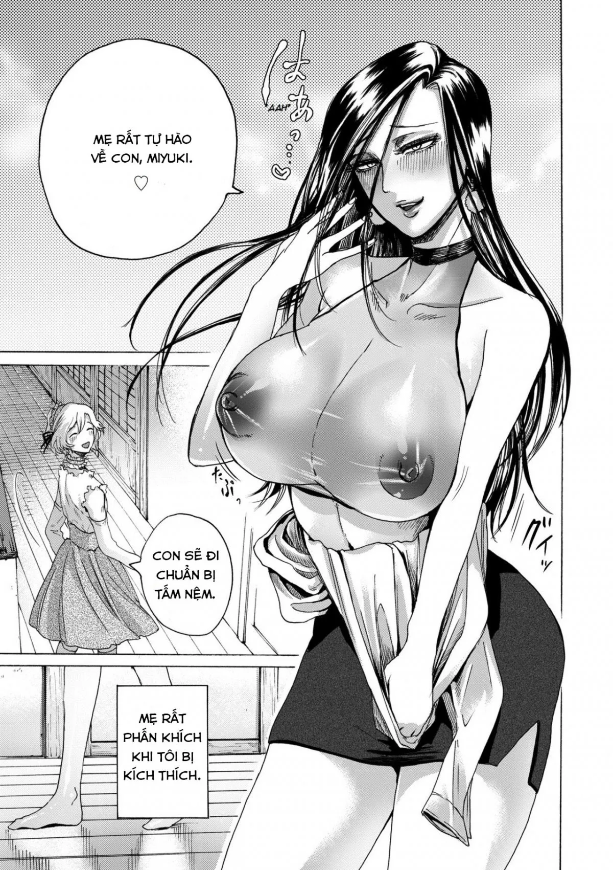HentaiVN.net - Ảnh 4 - Boku wa Mama no Musume [I am my mom's daughter(comic KURiBERON DUMA 2019-05 Vol.14)] - Chap 1
