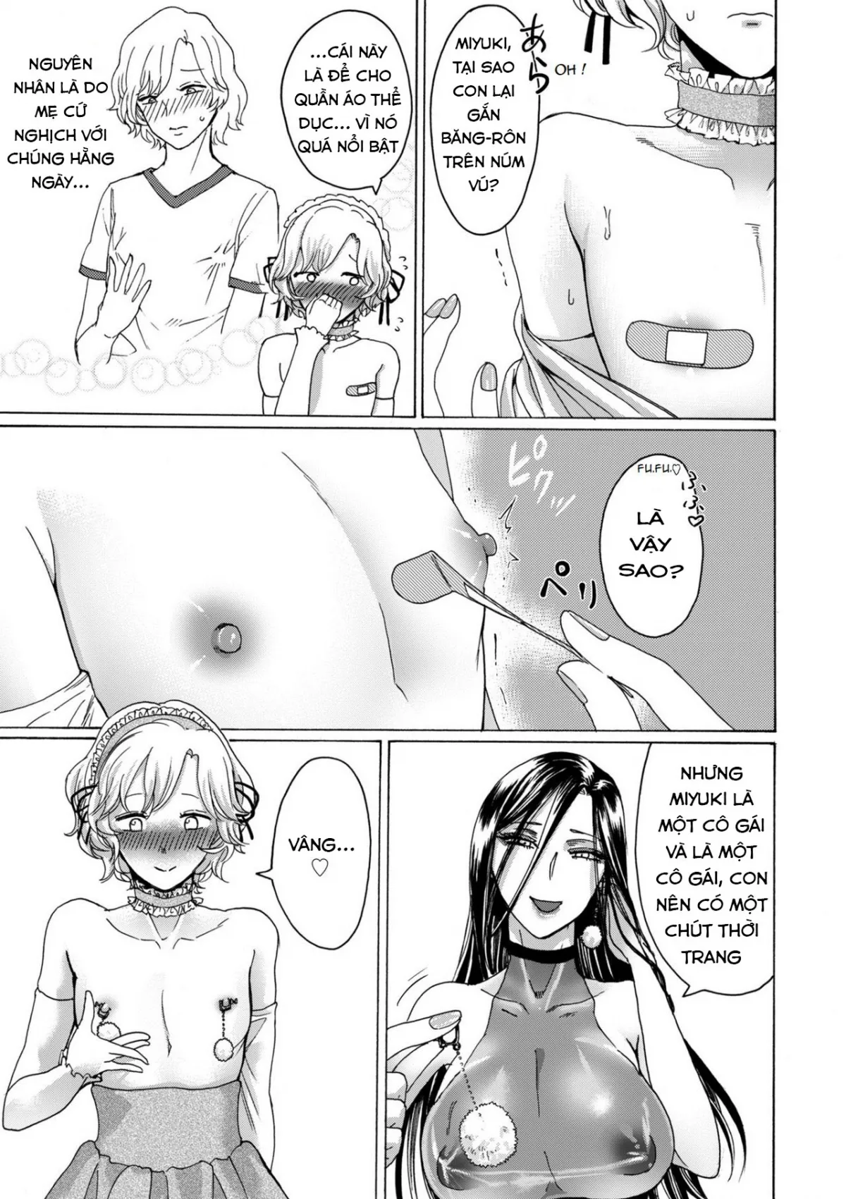 HentaiVN.net - Ảnh 6 - Boku wa Mama no Musume [I am my mom's daughter(comic KURiBERON DUMA 2019-05 Vol.14)] - Chap 1