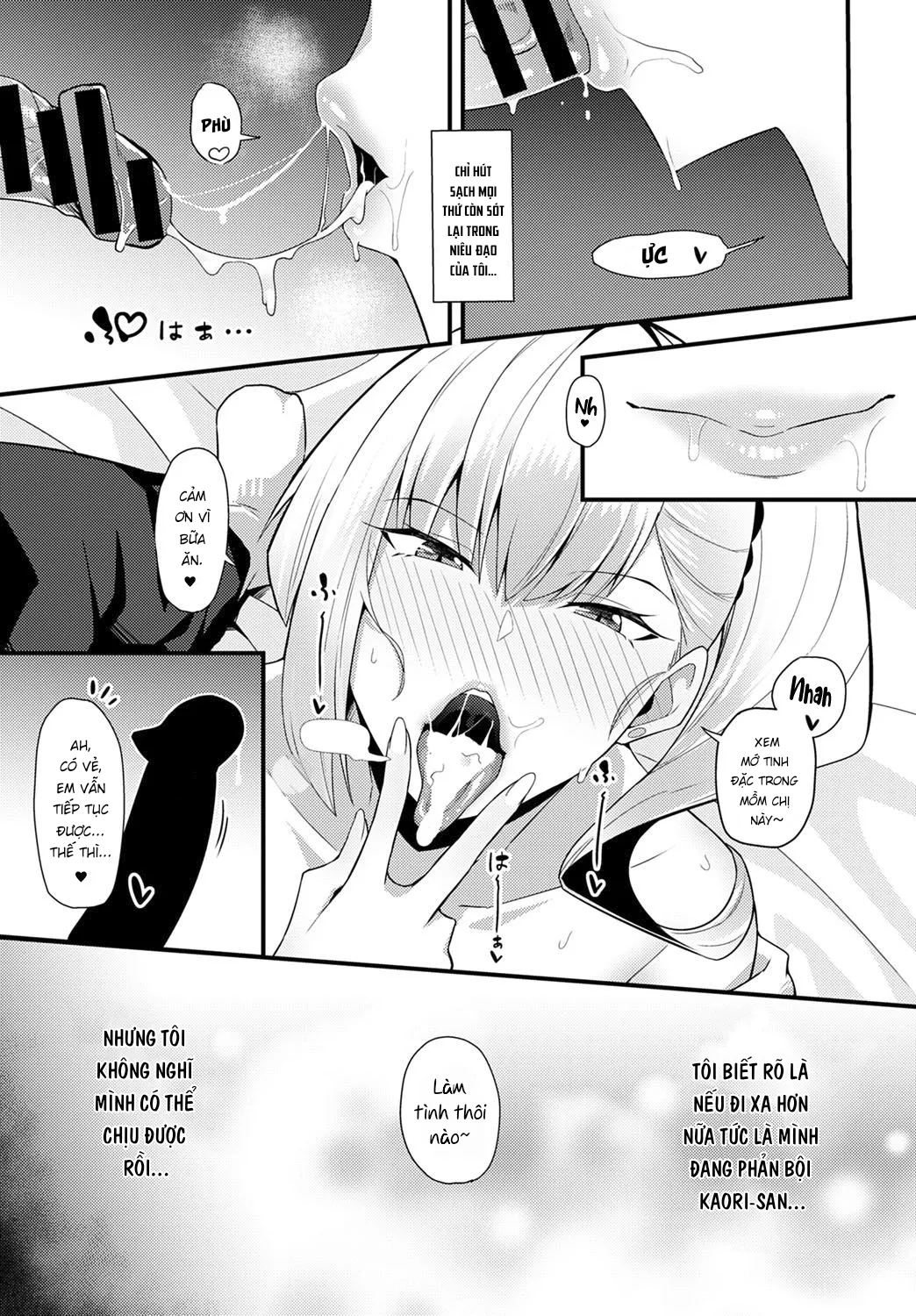 HentaiVN.net - Ảnh 14 - Gal Senpai ni Taberareta - Chap 1