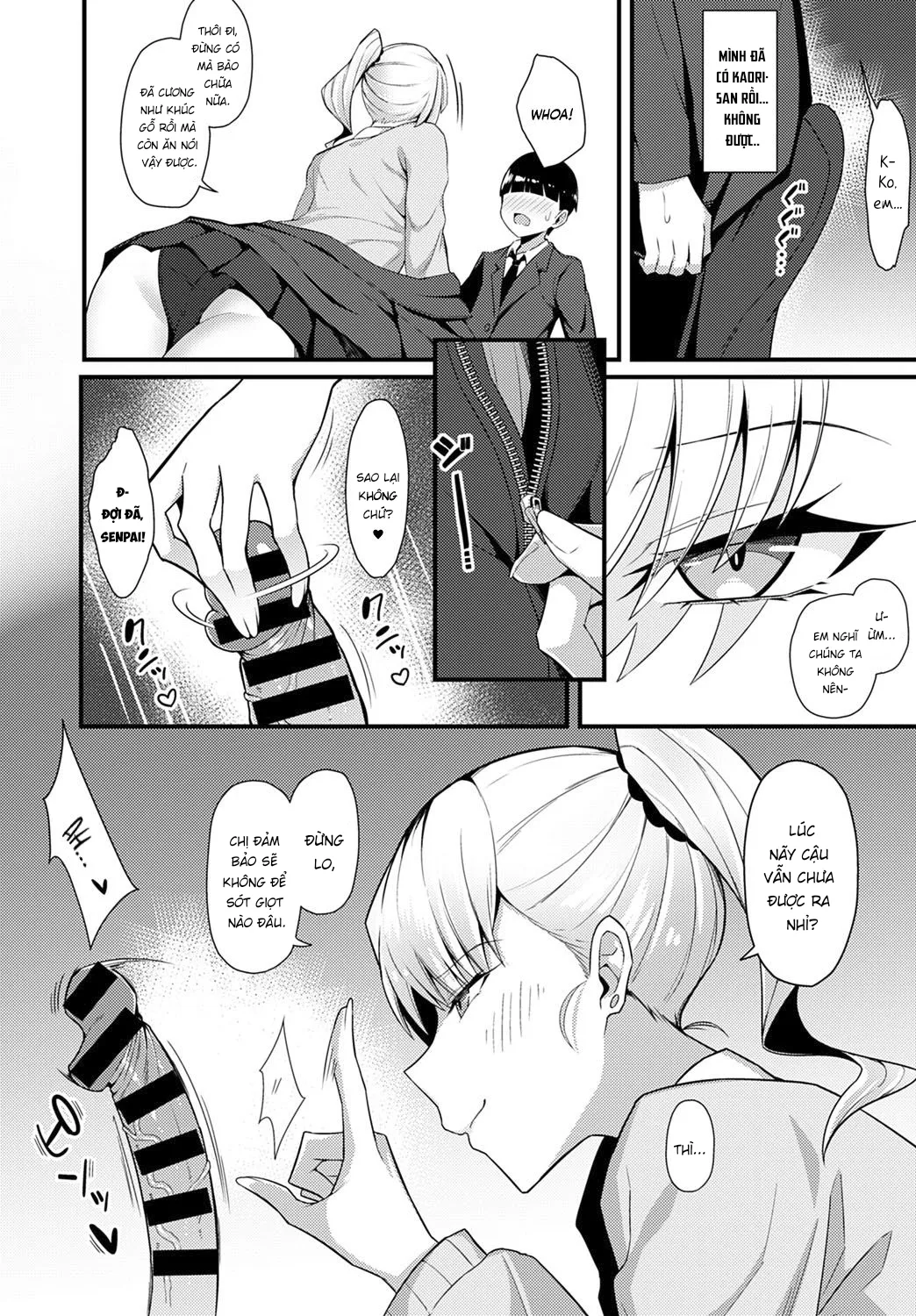 HentaiVN.net - Ảnh 8 - Gal Senpai ni Taberareta - Chap 1
