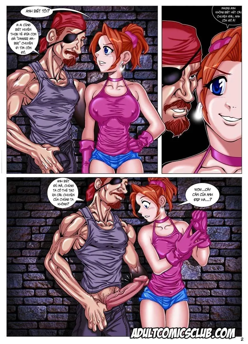 HentaiVN.net - Ảnh 4 - Danger Amber - Chap 1