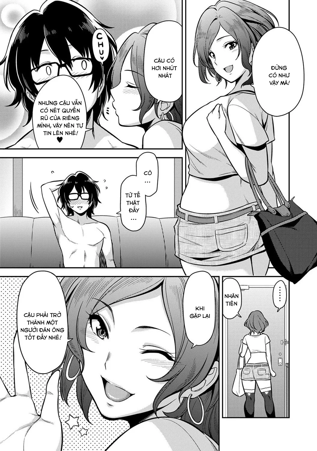 HentaiVN.net - Ảnh 30 - Minpaku Batting!? ~Mainichi Bijou to Yukizuri Ecchi~ - Chap 1