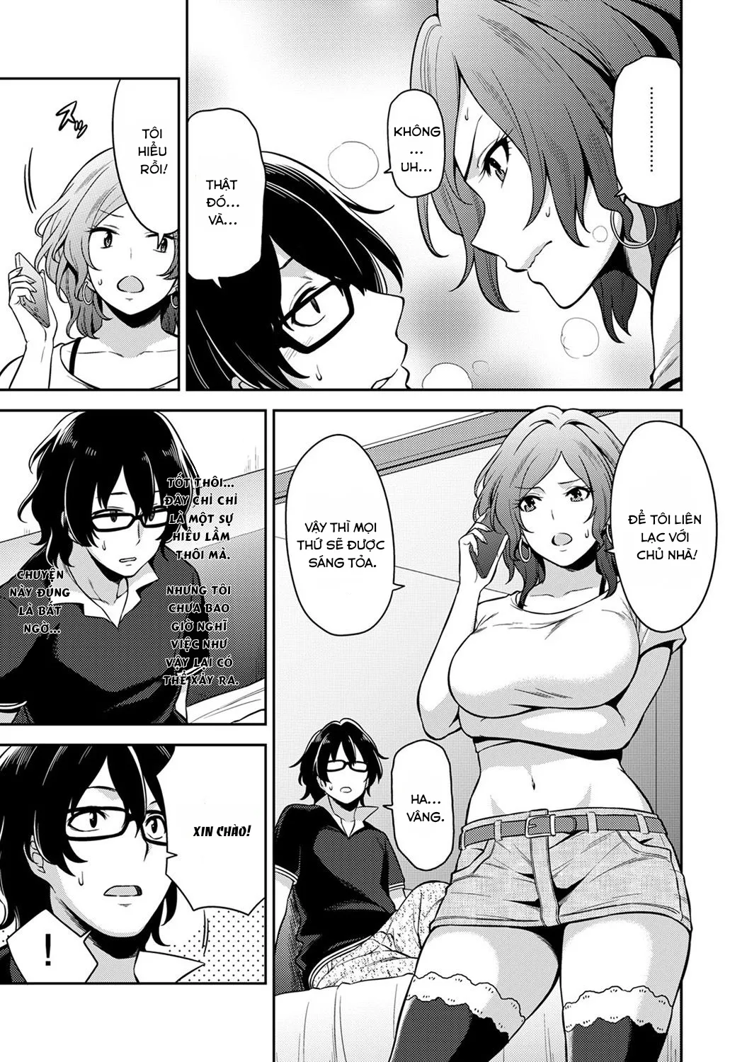 HentaiVN.net - Ảnh 4 - Minpaku Batting!? ~Mainichi Bijou to Yukizuri Ecchi~ - Chap 1