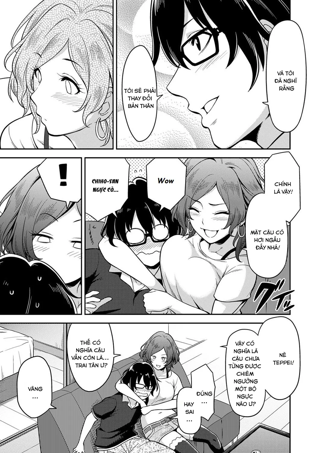 HentaiVN.net - Ảnh 8 - Minpaku Batting!? ~Mainichi Bijou to Yukizuri Ecchi~ - Chap 1