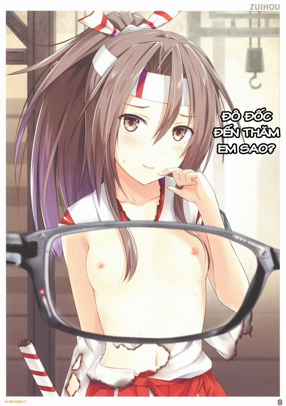 HentaiVN.net - Ảnh 9 - Kanmusu No Kyoubu Soukou Ga Sukeru Megane (Kantai Collection) - Chap 2