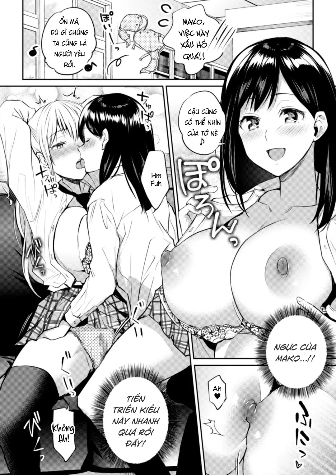 HentaiVN.net - Ảnh 14 - Kaichou to Fukukaichou no Fujun na Otsukiai - Chap 1