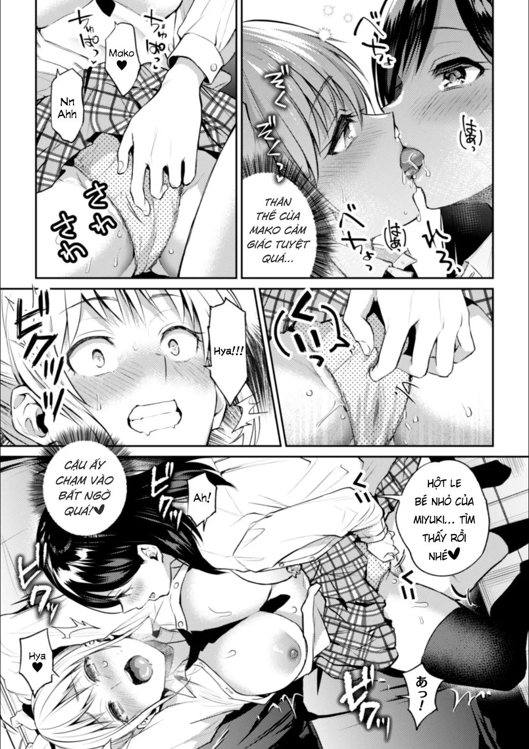 HentaiVN.net - Ảnh 15 - Kaichou to Fukukaichou no Fujun na Otsukiai - Chap 1