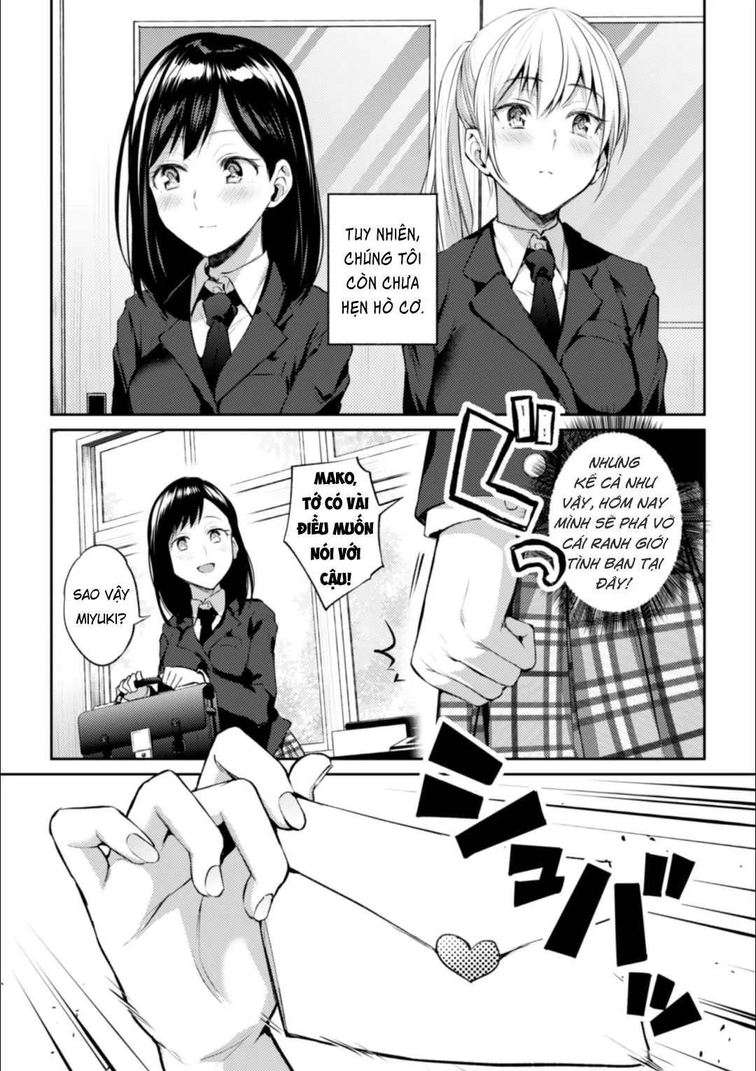 HentaiVN.net - Ảnh 7 - Kaichou to Fukukaichou no Fujun na Otsukiai - Chap 1