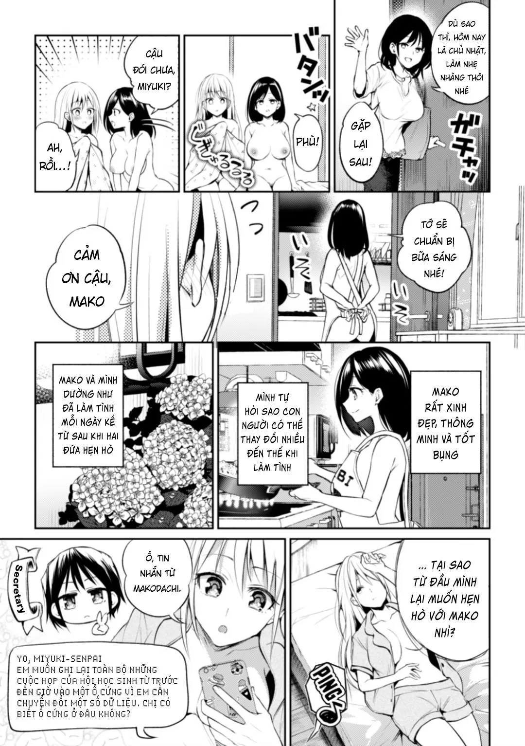 HentaiVN.net - Ảnh 14 - Kaichou to Fukukaichou no Fujun na Otsukiai - Chap 2