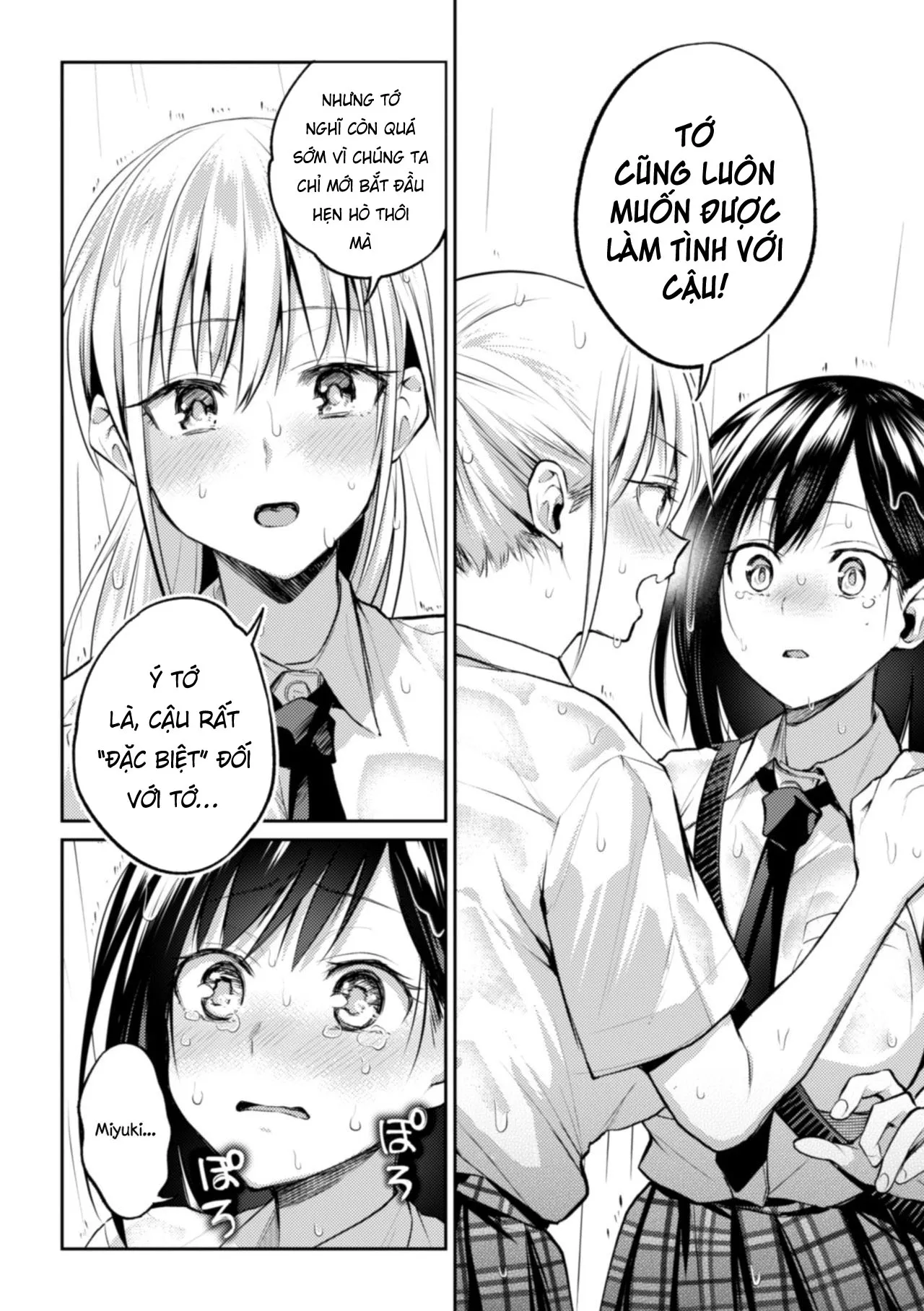 HentaiVN.net - Ảnh 9 - Kaichou to Fukukaichou no Fujun na Otsukiai - Chap 3