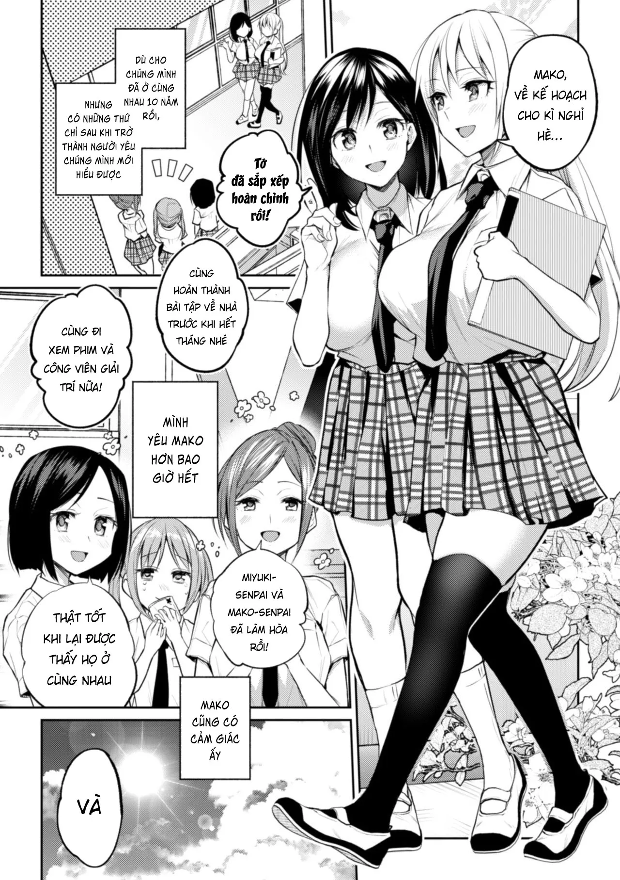 HentaiVN.net - Ảnh 26 - Kaichou to Fukukaichou no Fujun na Otsukiai - Chap 3