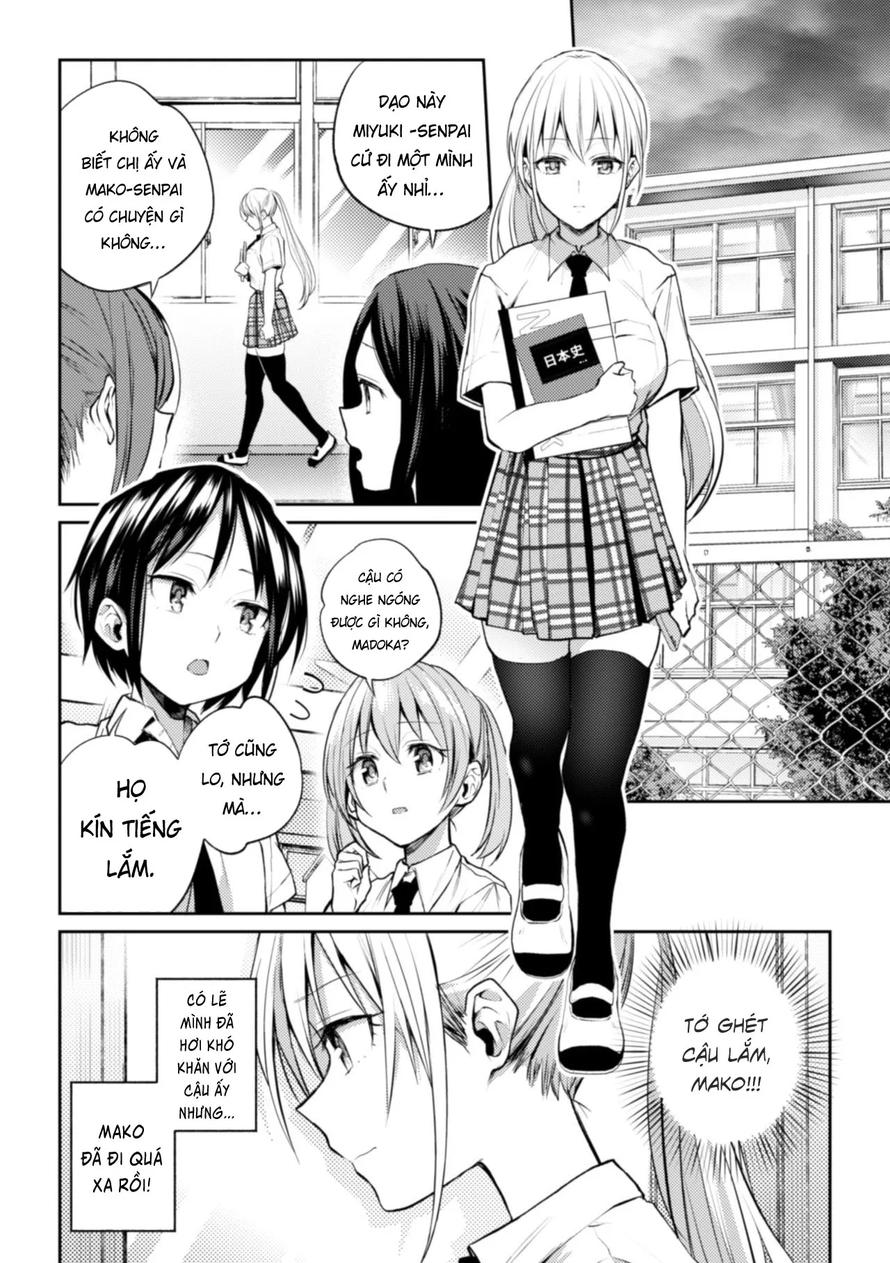 HentaiVN.net - Ảnh 3 - Kaichou to Fukukaichou no Fujun na Otsukiai - Chap 3