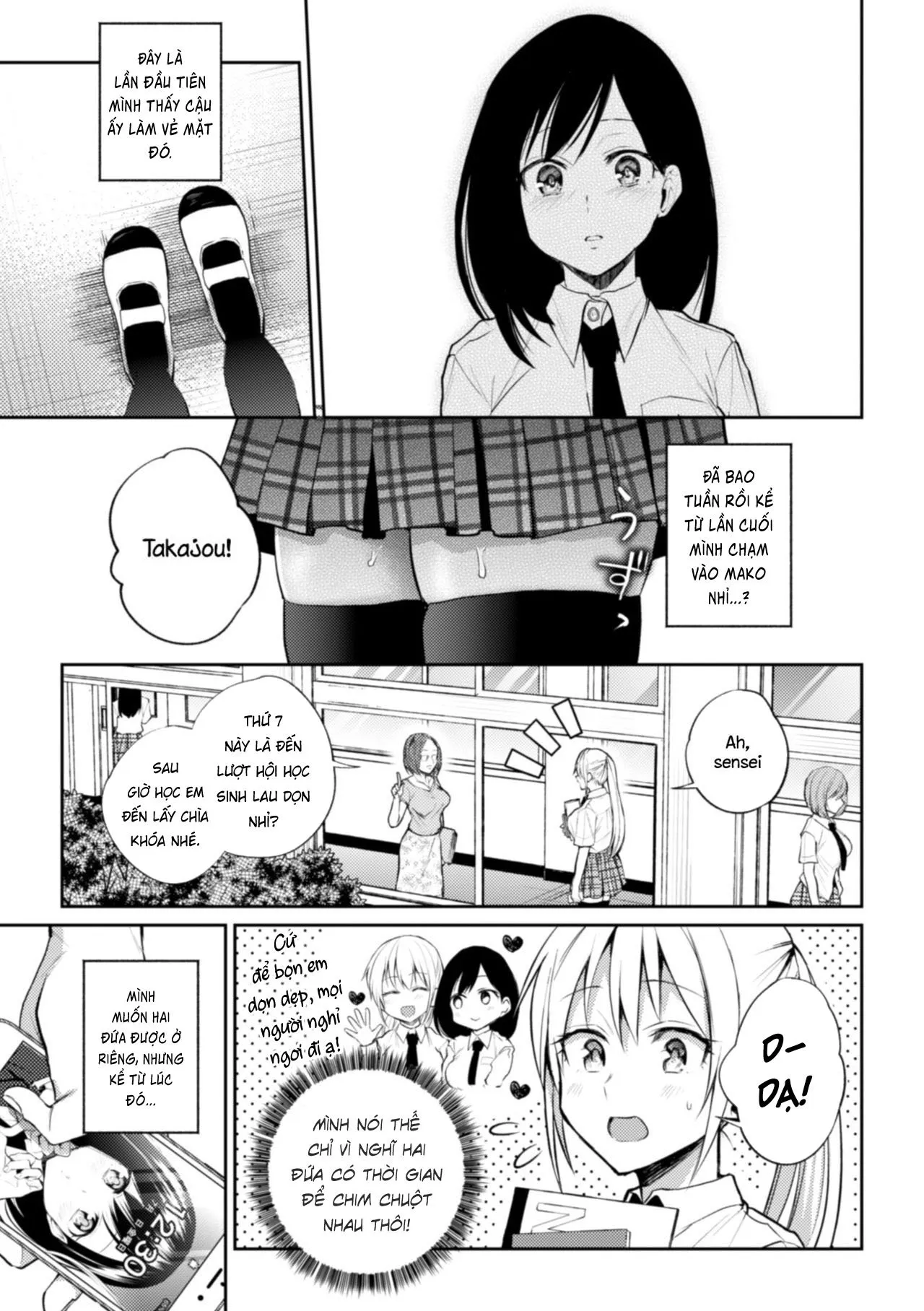 HentaiVN.net - Ảnh 4 - Kaichou to Fukukaichou no Fujun na Otsukiai - Chap 3