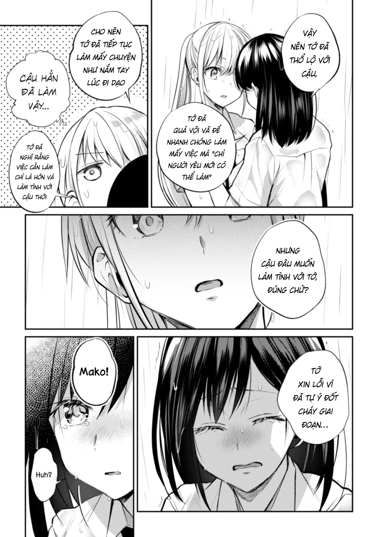 HentaiVN.net - Ảnh 8 - Kaichou to Fukukaichou no Fujun na Otsukiai - Chap 3