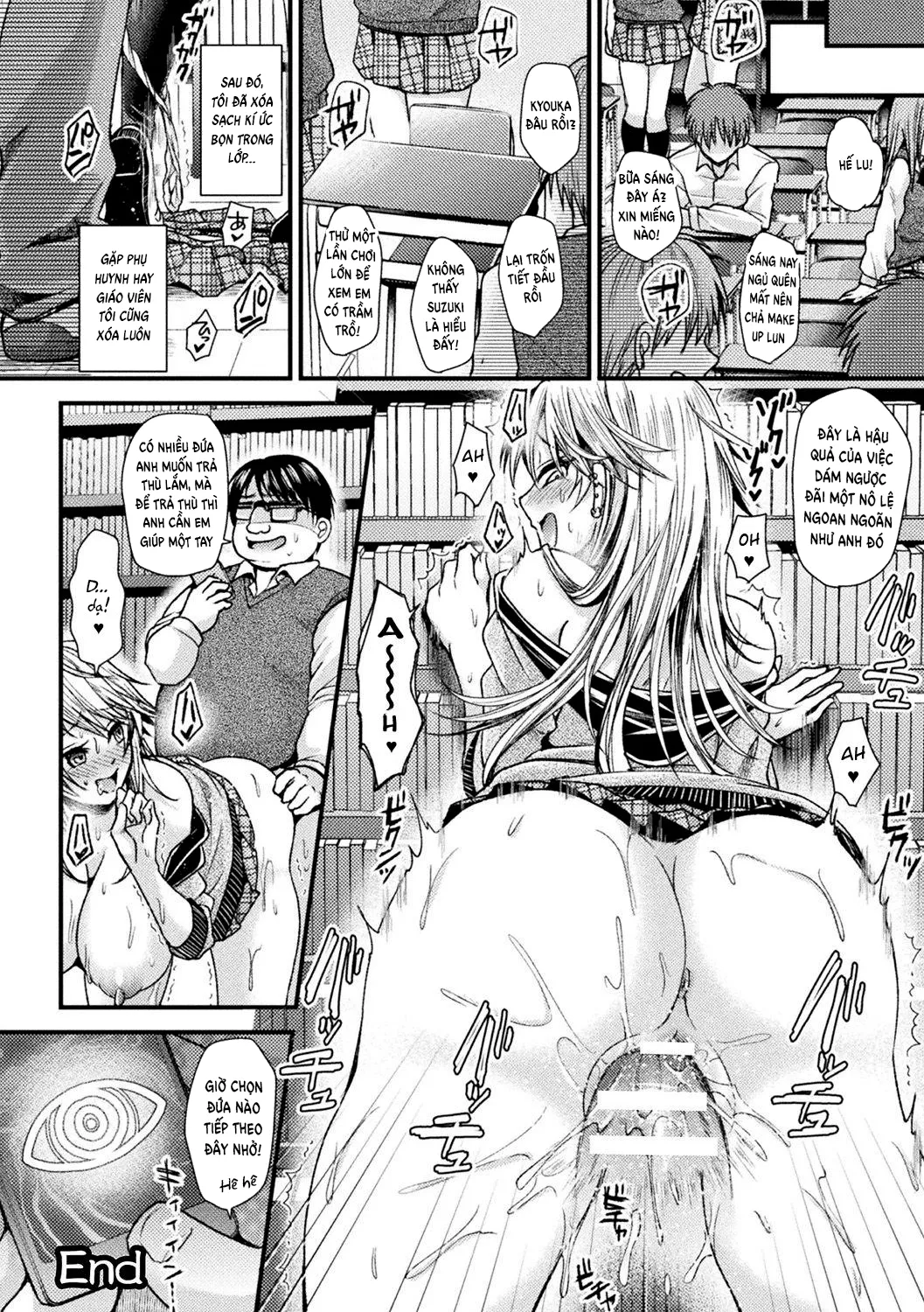 HentaiVN.net - Ảnh 19 - Gal ga Dorei ni Ochiru made - Chap 1