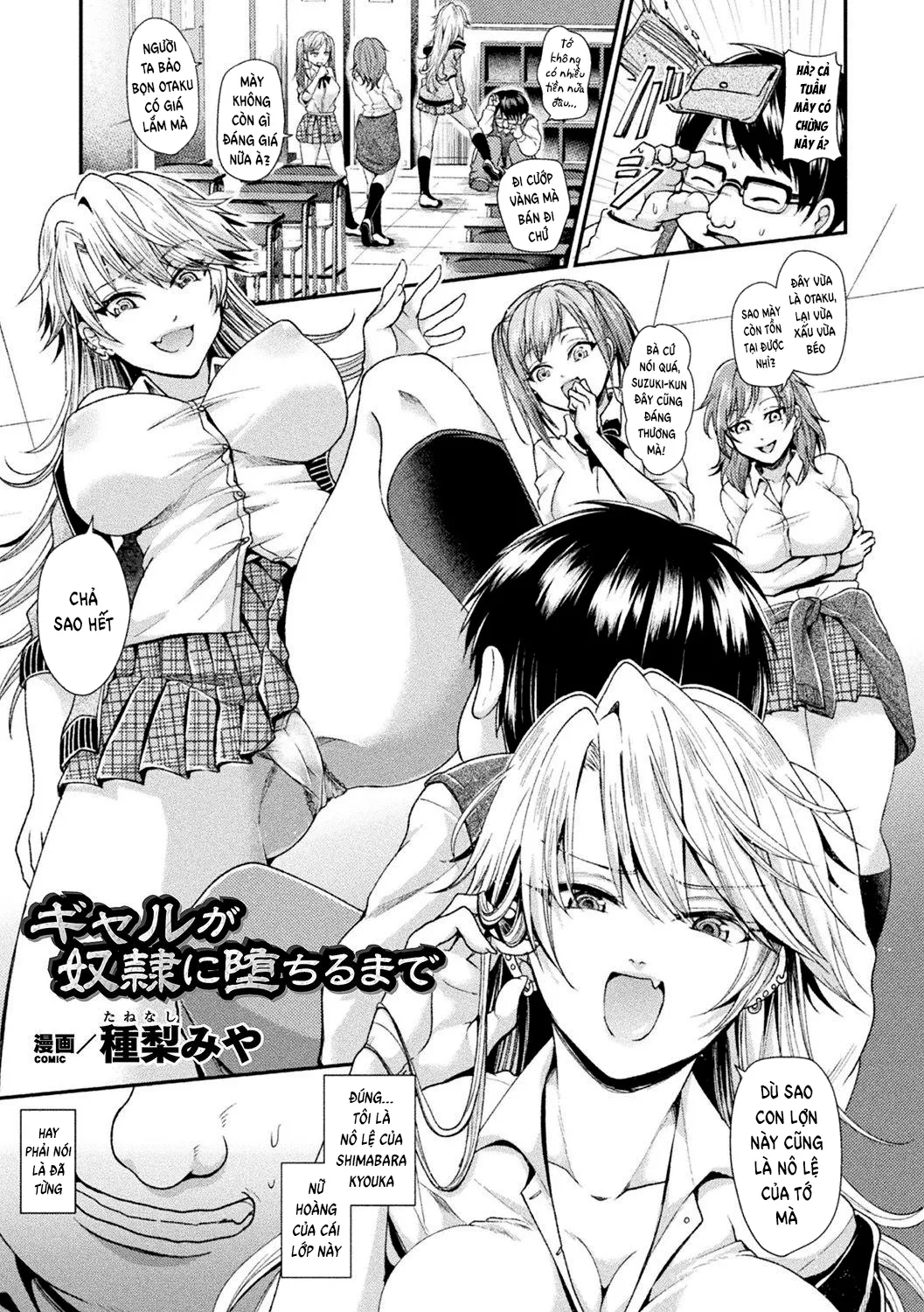 HentaiVN.net - Ảnh 2 - Gal ga Dorei ni Ochiru made - Chap 1