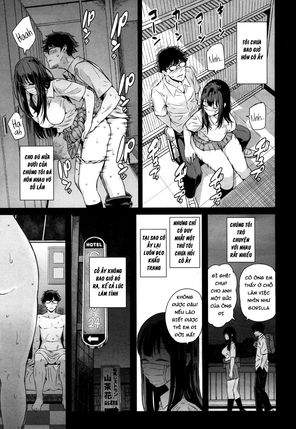 HentaiVN.net - Ảnh 11 - Wakatsuki, Mask wo Totteyo! [Wakatsuki, Take Off Your Mask!] - Chap 1
