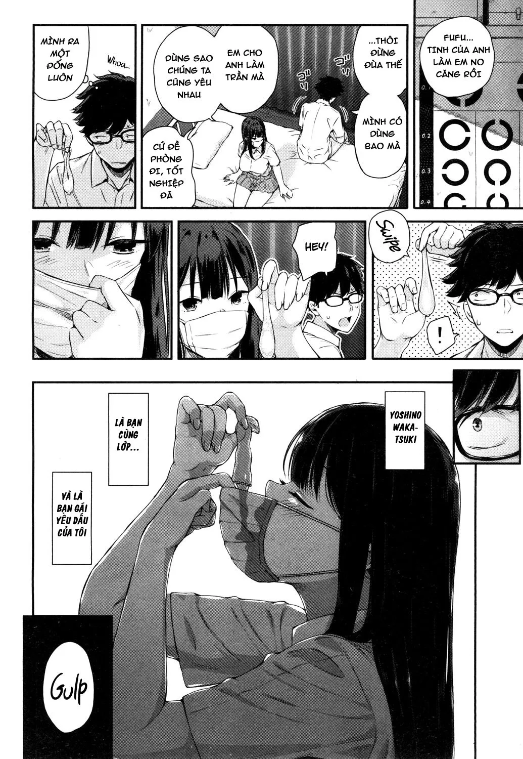 HentaiVN.net - Ảnh 8 - Wakatsuki, Mask wo Totteyo! [Wakatsuki, Take Off Your Mask!] - Chap 1