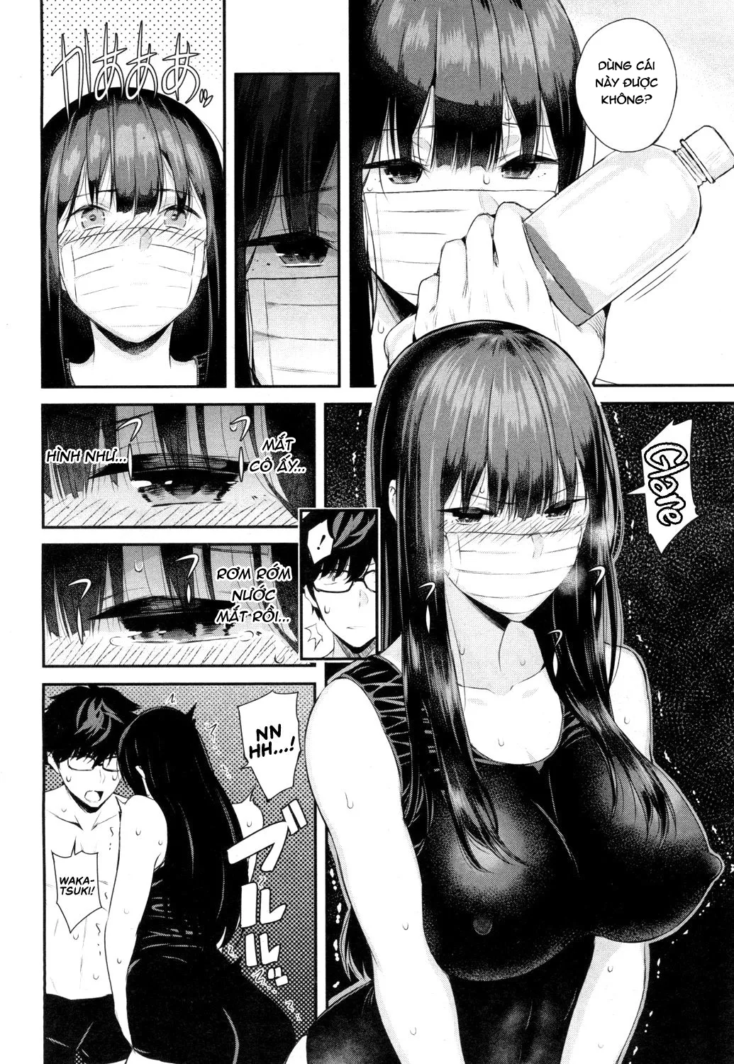 HentaiVN.net - Ảnh 10 - Wakatsuki, Mask wo Totteyo! [Wakatsuki, Take Off Your Mask!] - Chap 2