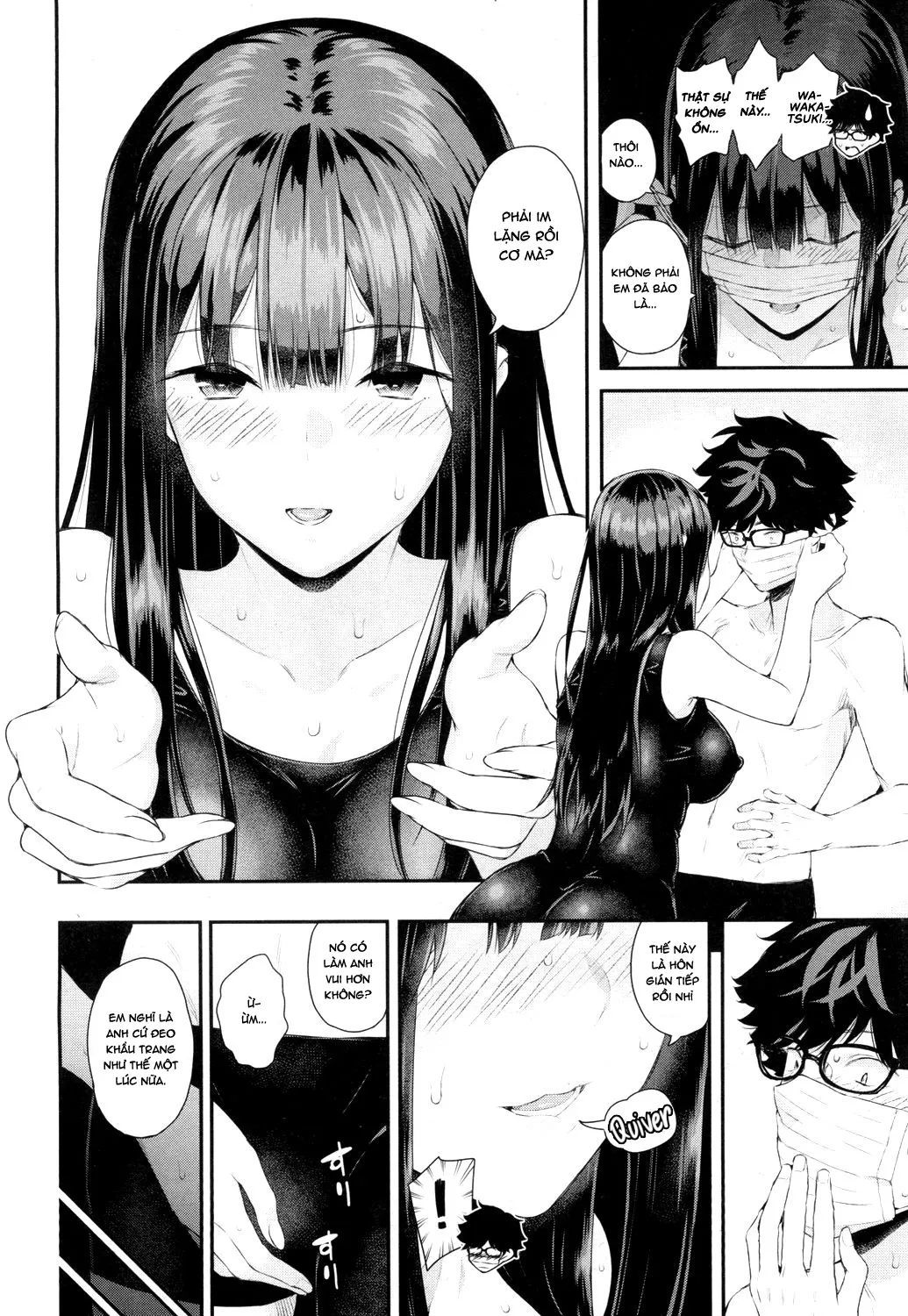 HentaiVN.net - Ảnh 16 - Wakatsuki, Mask wo Totteyo! [Wakatsuki, Take Off Your Mask!] - Chap 2