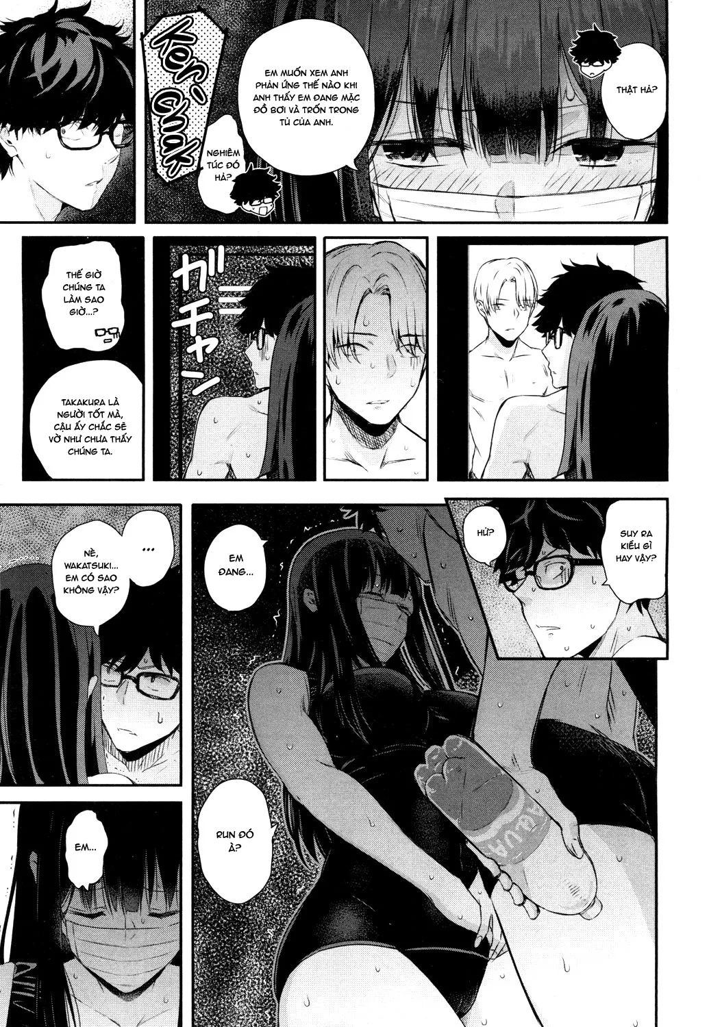 HentaiVN.net - Ảnh 7 - Wakatsuki, Mask wo Totteyo! [Wakatsuki, Take Off Your Mask!] - Chap 2