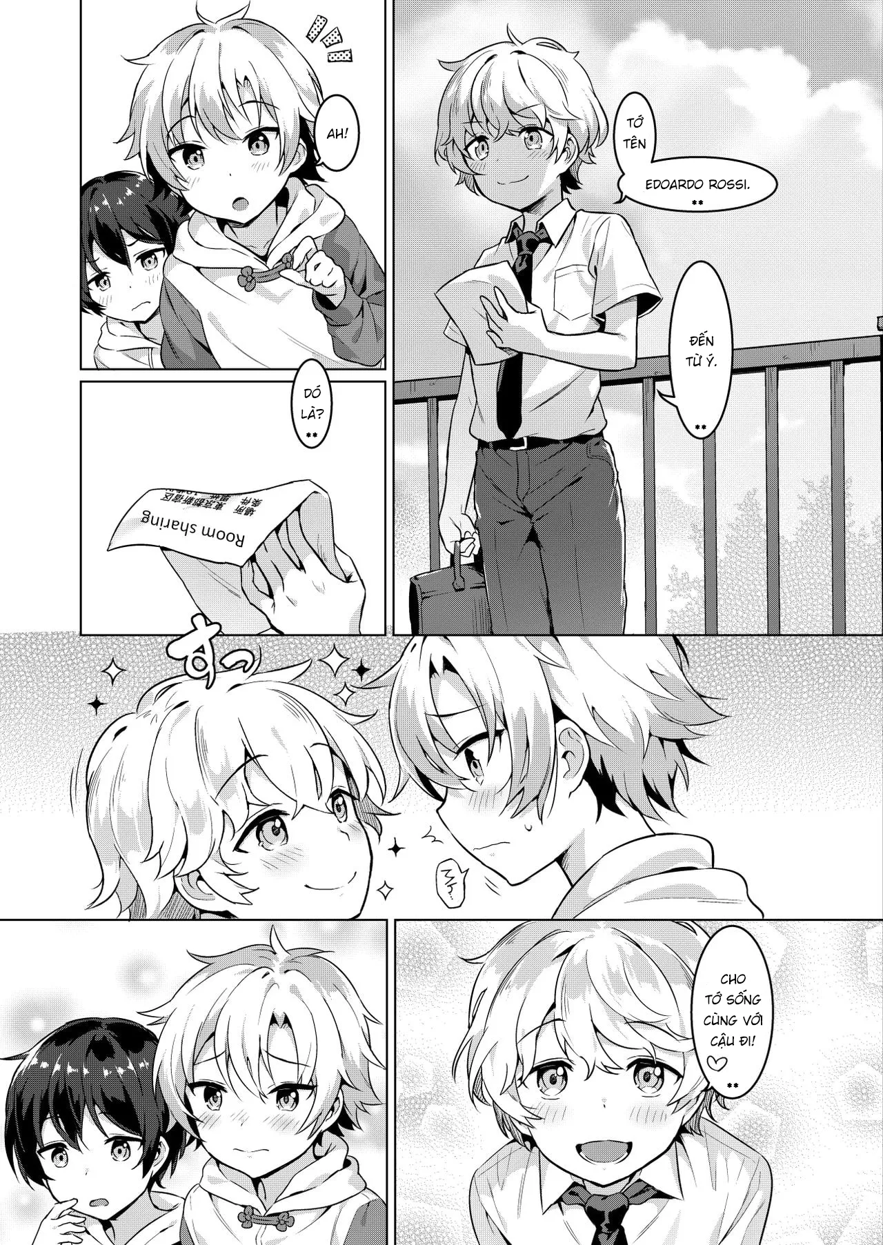HentaiVN.net - Ảnh 10 - Ibunka Room Sharing 2 [Cross-Cultural Room Sharing 2; 異文化るーむしぇありんぐ２] - Chap 1