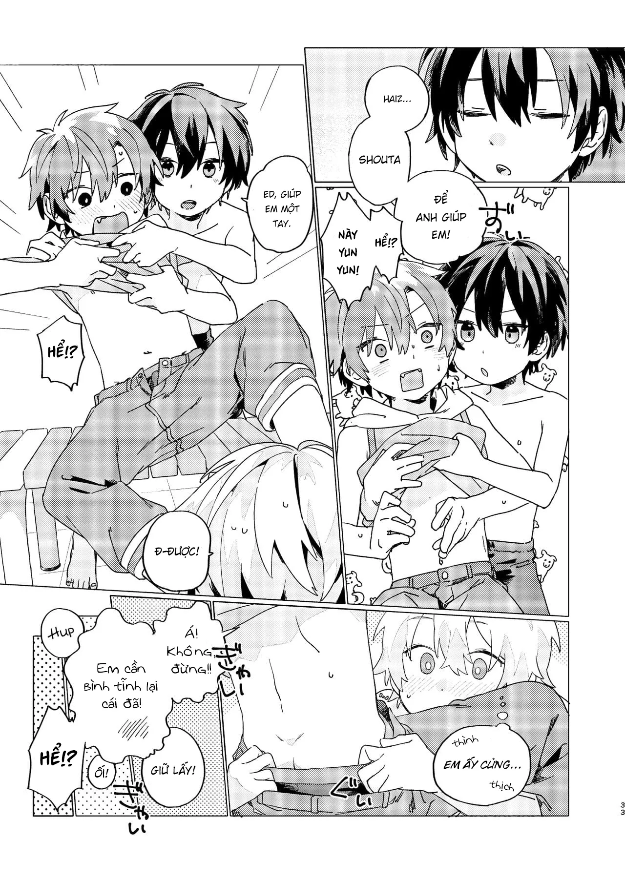 HentaiVN.net - Ảnh 34 - Ibunka Room Sharing 2 [Cross-Cultural Room Sharing 2; 異文化るーむしぇありんぐ２] - Chap 1