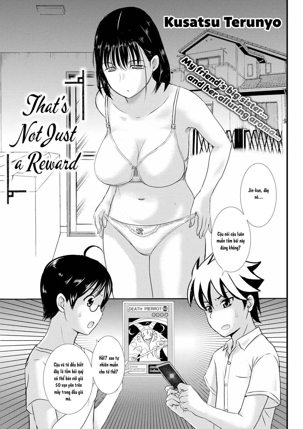 HentaiVN.net - Ảnh 4 - Đó Không Hẳn Là Phần Thưởng [That’s Not Just a Reward] - Chap 1