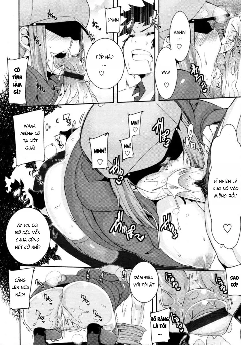 HentaiVN.net - Ảnh 11 - Cô nàng dâm đãng trong tin đồn [The Perverted Lady's Circumstances; 痴女様の事情！] - Chap 1