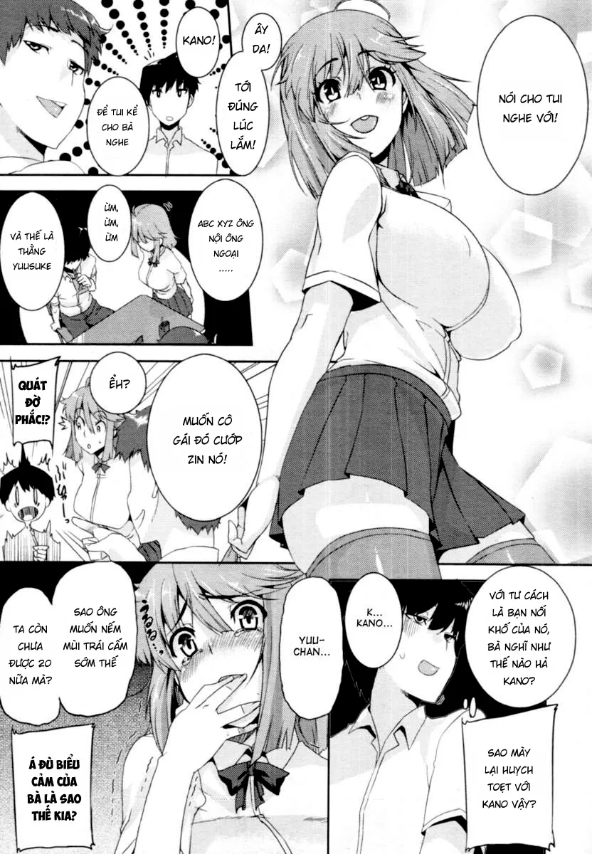 HentaiVN.net - Ảnh 4 - Cô nàng dâm đãng trong tin đồn [The Perverted Lady's Circumstances; 痴女様の事情！] - Chap 1