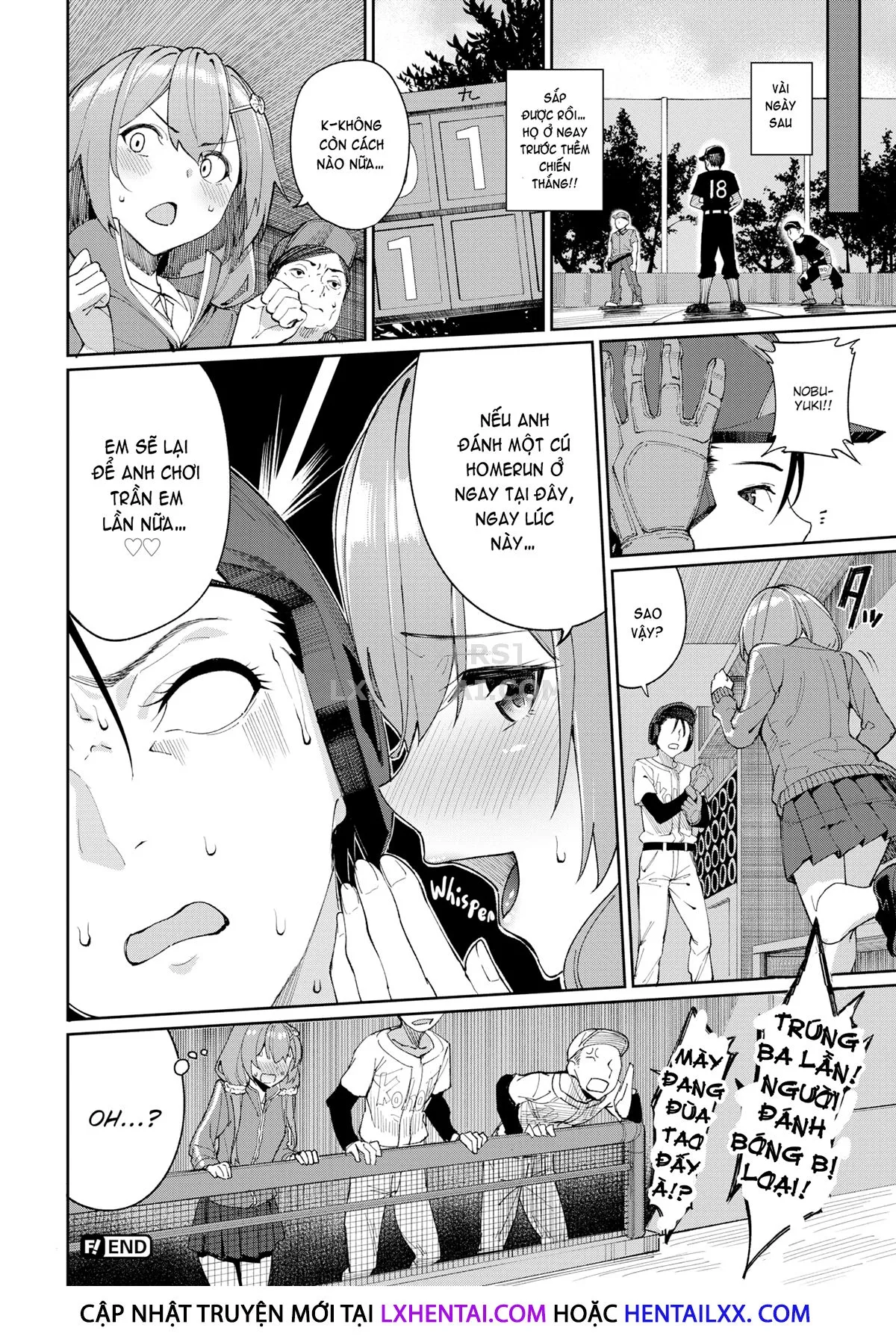 HentaiVN.net - Ảnh 23 - Yuzuha, Baseball, and The Naughty Promise [Comic Bavel 2021-01] - Chap 1