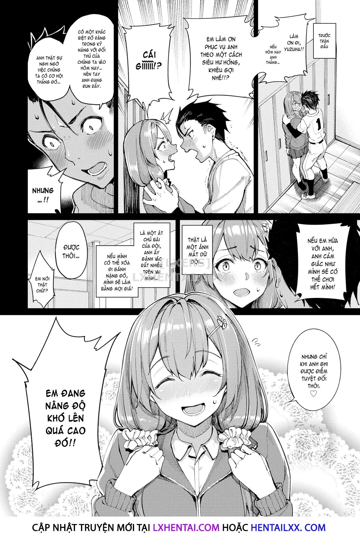 HentaiVN.net - Ảnh 3 - Yuzuha, Baseball, and The Naughty Promise [Comic Bavel 2021-01] - Chap 1