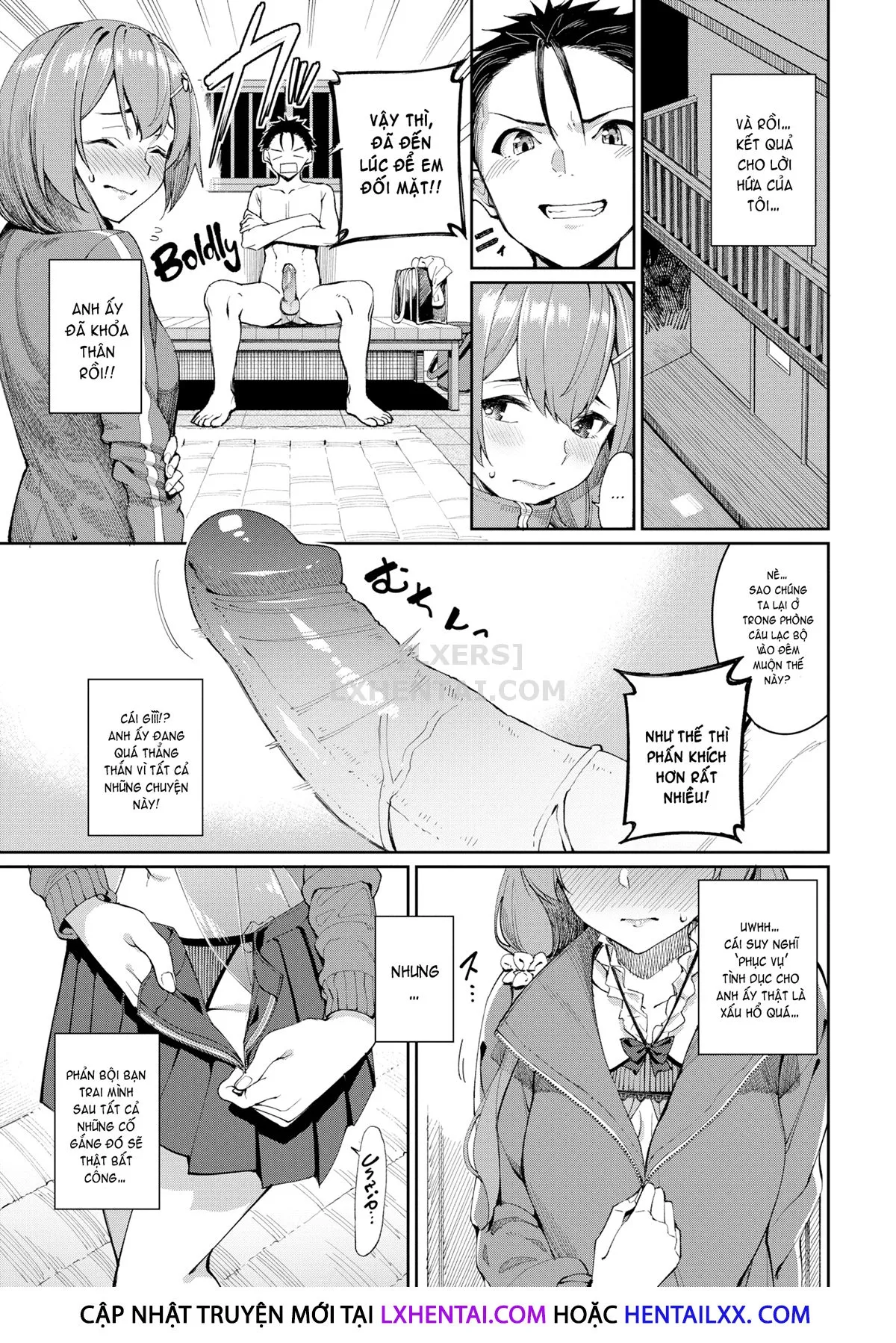 HentaiVN.net - Ảnh 4 - Yuzuha, Baseball, and The Naughty Promise [Comic Bavel 2021-01] - Chap 1