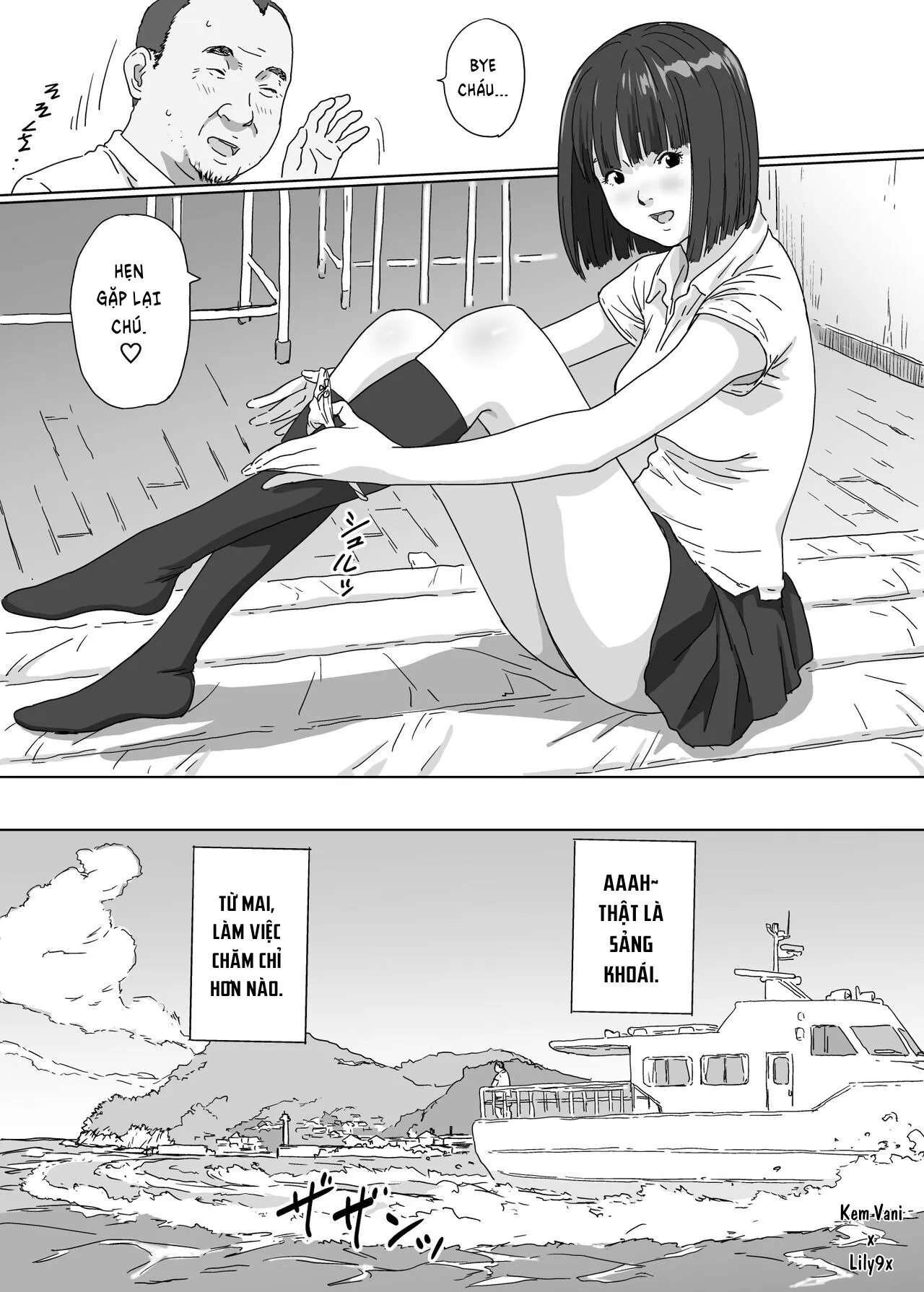 HentaiVN.net - Ảnh 26 - Cô gái ngoài đảo xa [Toaru Shima no Onnanoko] - Chap 1