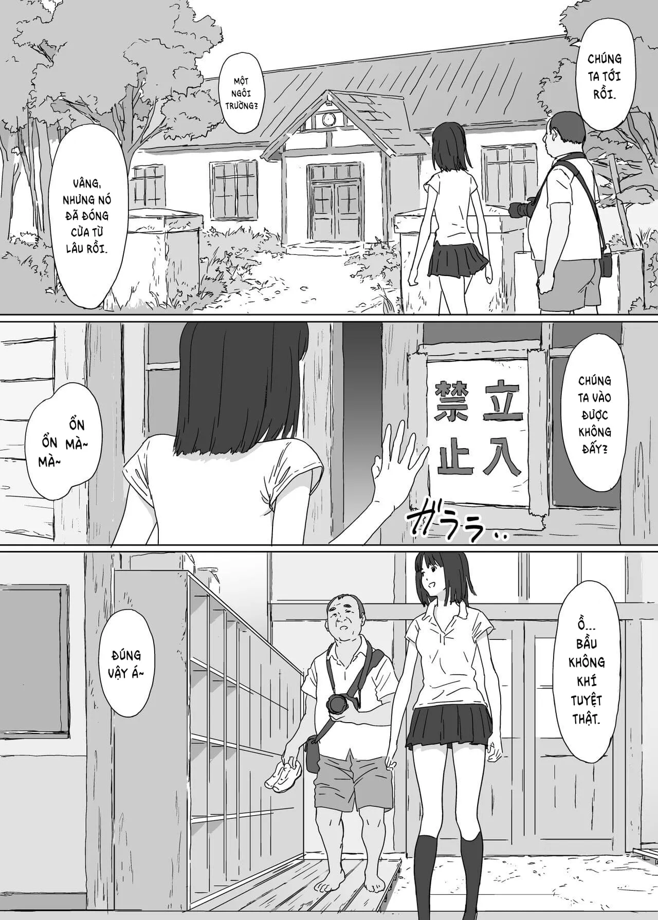 HentaiVN.net - Ảnh 9 - Cô gái ngoài đảo xa [Toaru Shima no Onnanoko] - Chap 1