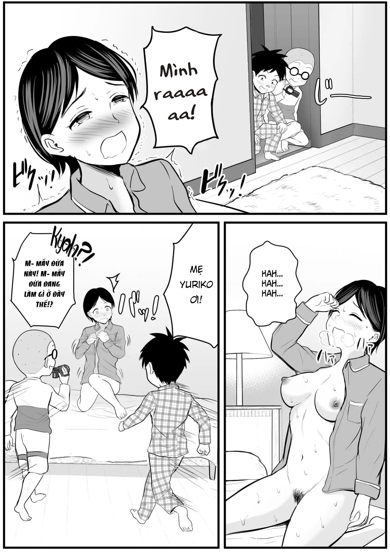 HentaiVN.net - Ảnh 18 - The Classmate's Mommy's Sex Tape Filming Mission [Doukyuusei no Mama o Hamedori Mission!] - Chap 1