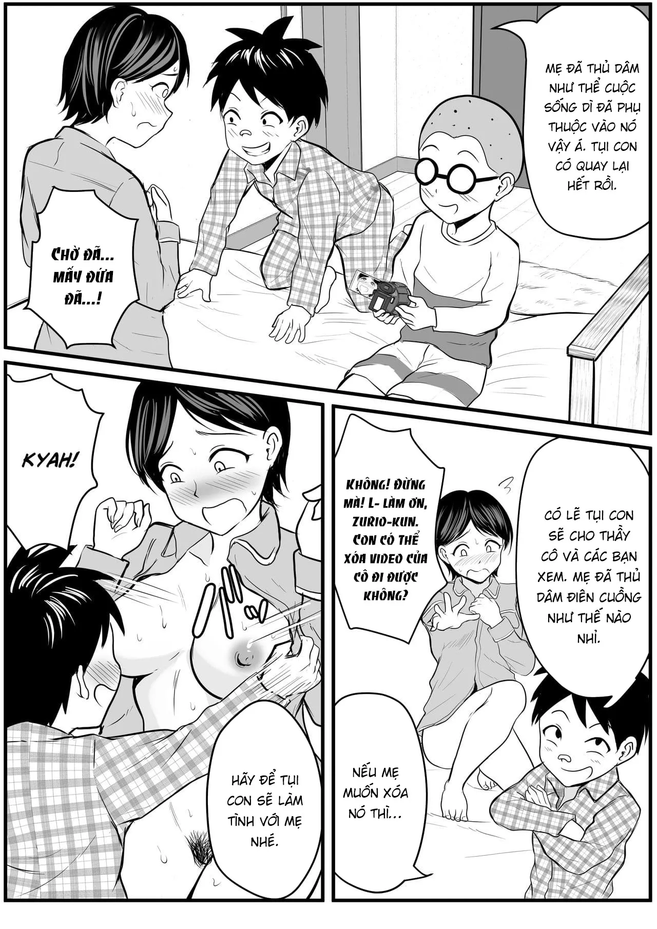 HentaiVN.net - Ảnh 19 - The Classmate's Mommy's Sex Tape Filming Mission [Doukyuusei no Mama o Hamedori Mission!] - Chap 1