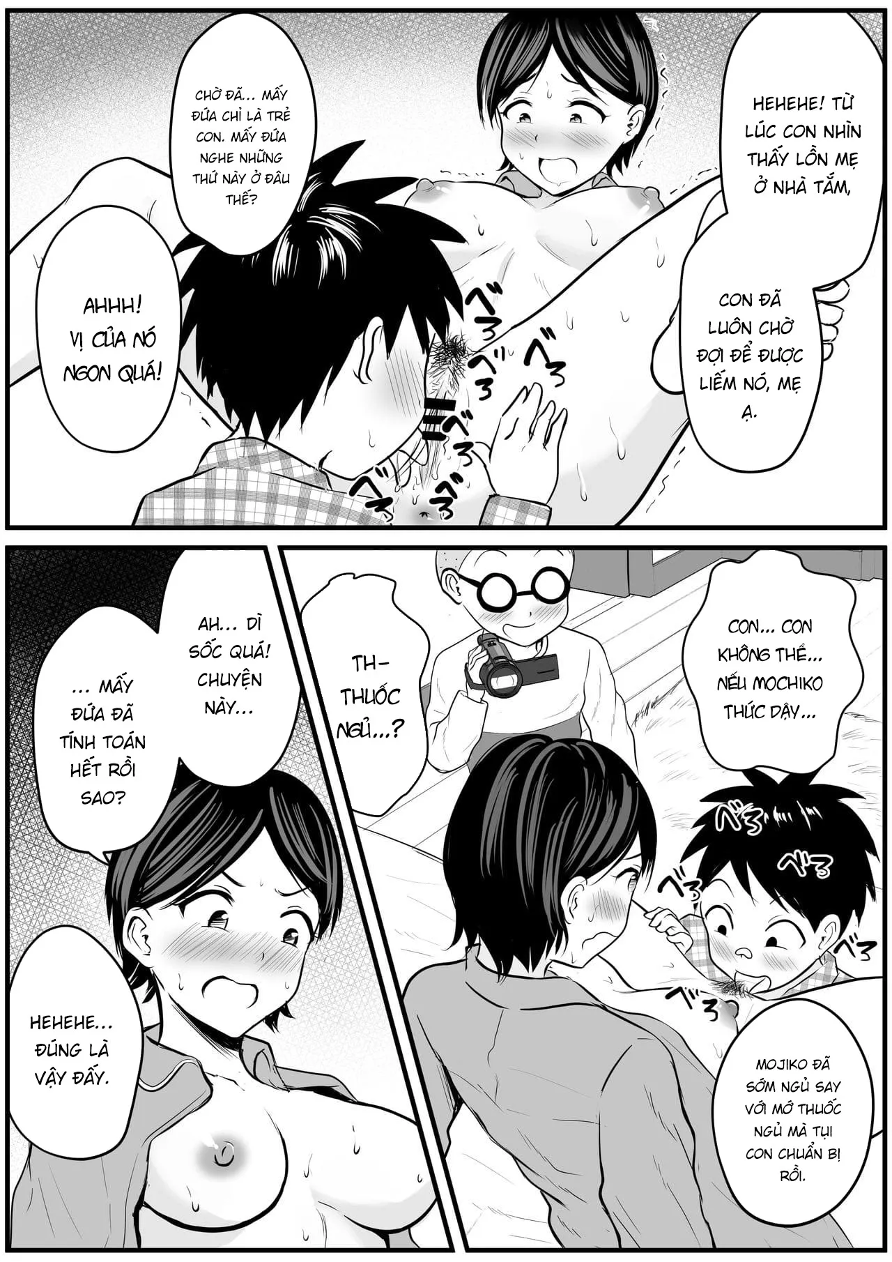 HentaiVN.net - Ảnh 20 - The Classmate's Mommy's Sex Tape Filming Mission [Doukyuusei no Mama o Hamedori Mission!] - Chap 1