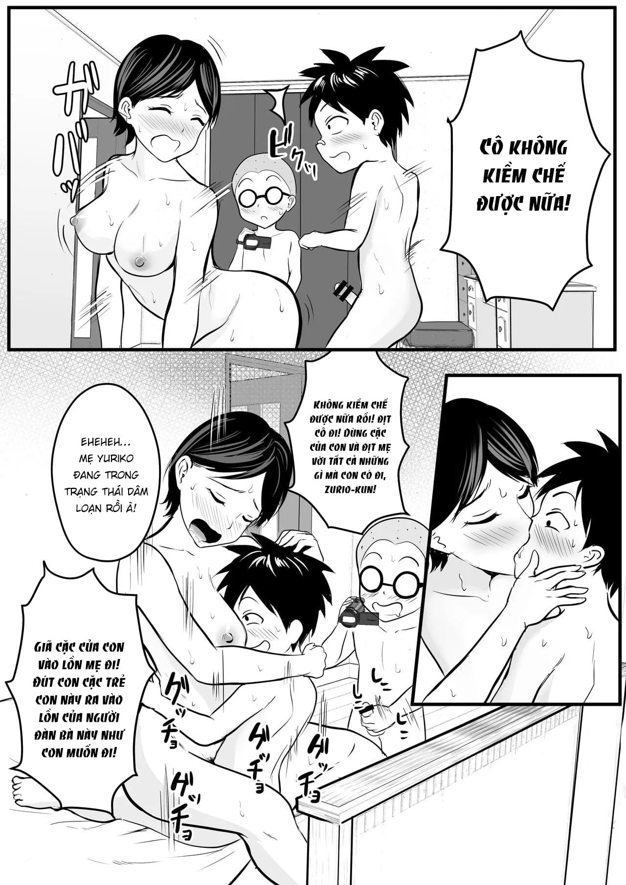 HentaiVN.net - Ảnh 24 - The Classmate's Mommy's Sex Tape Filming Mission [Doukyuusei no Mama o Hamedori Mission!] - Chap 1