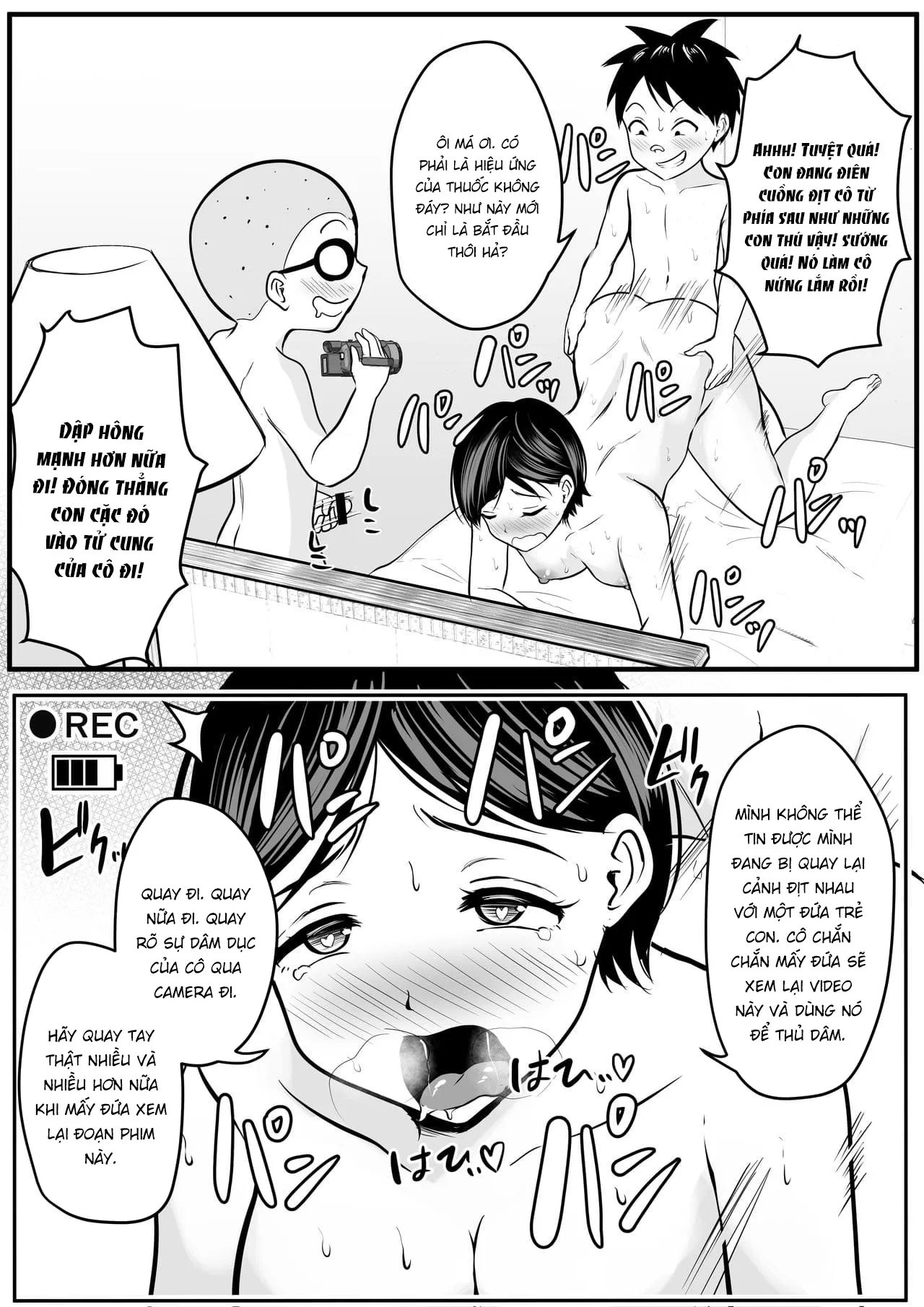 HentaiVN.net - Ảnh 26 - The Classmate's Mommy's Sex Tape Filming Mission [Doukyuusei no Mama o Hamedori Mission!] - Chap 1