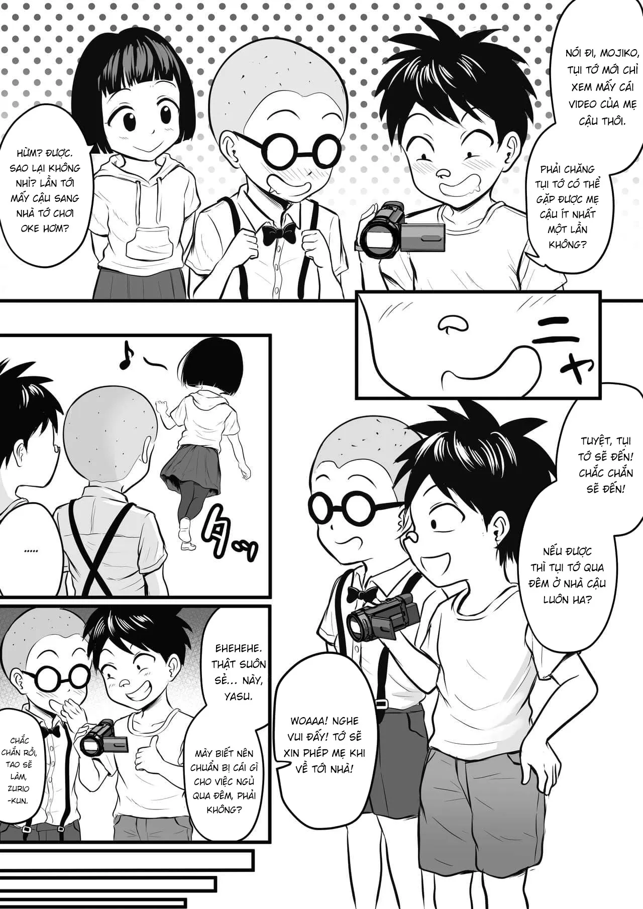 HentaiVN.net - Ảnh 4 - The Classmate's Mommy's Sex Tape Filming Mission [Doukyuusei no Mama o Hamedori Mission!] - Chap 1