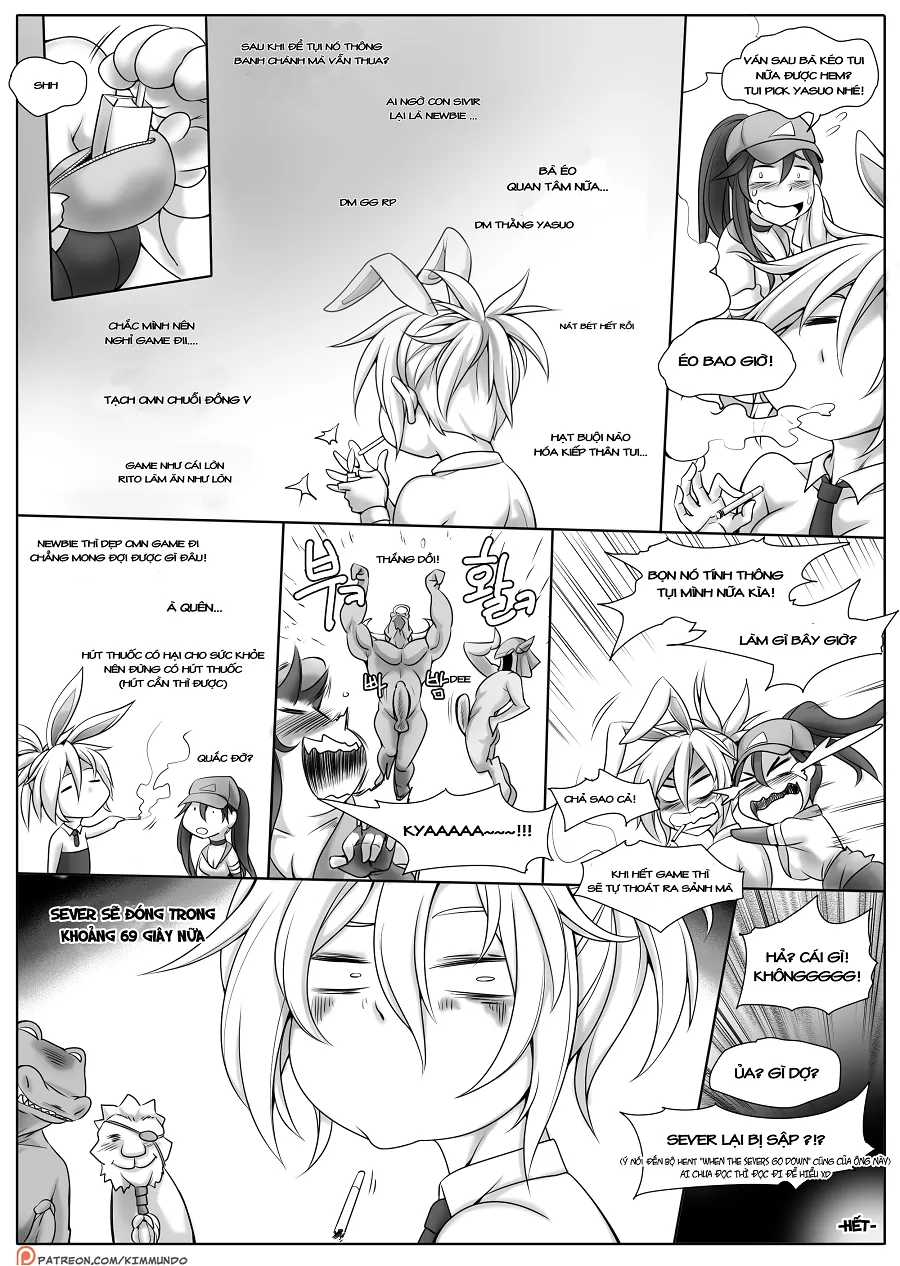 HentaiVN.net - Ảnh 24 - Kẹt ở đồng V (Liên Minh Huyền Thoại) [Hardstuck Bronze V] - Chap 1